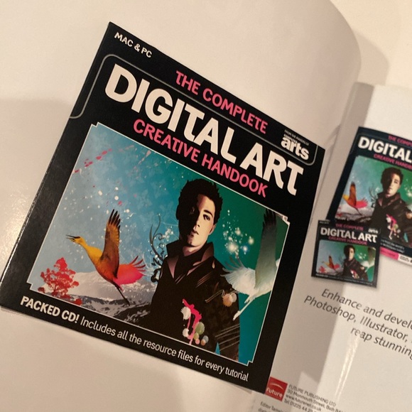 NWT “The Complete Digital Art Creative Handbook,” with CD - Picture 2 of 3